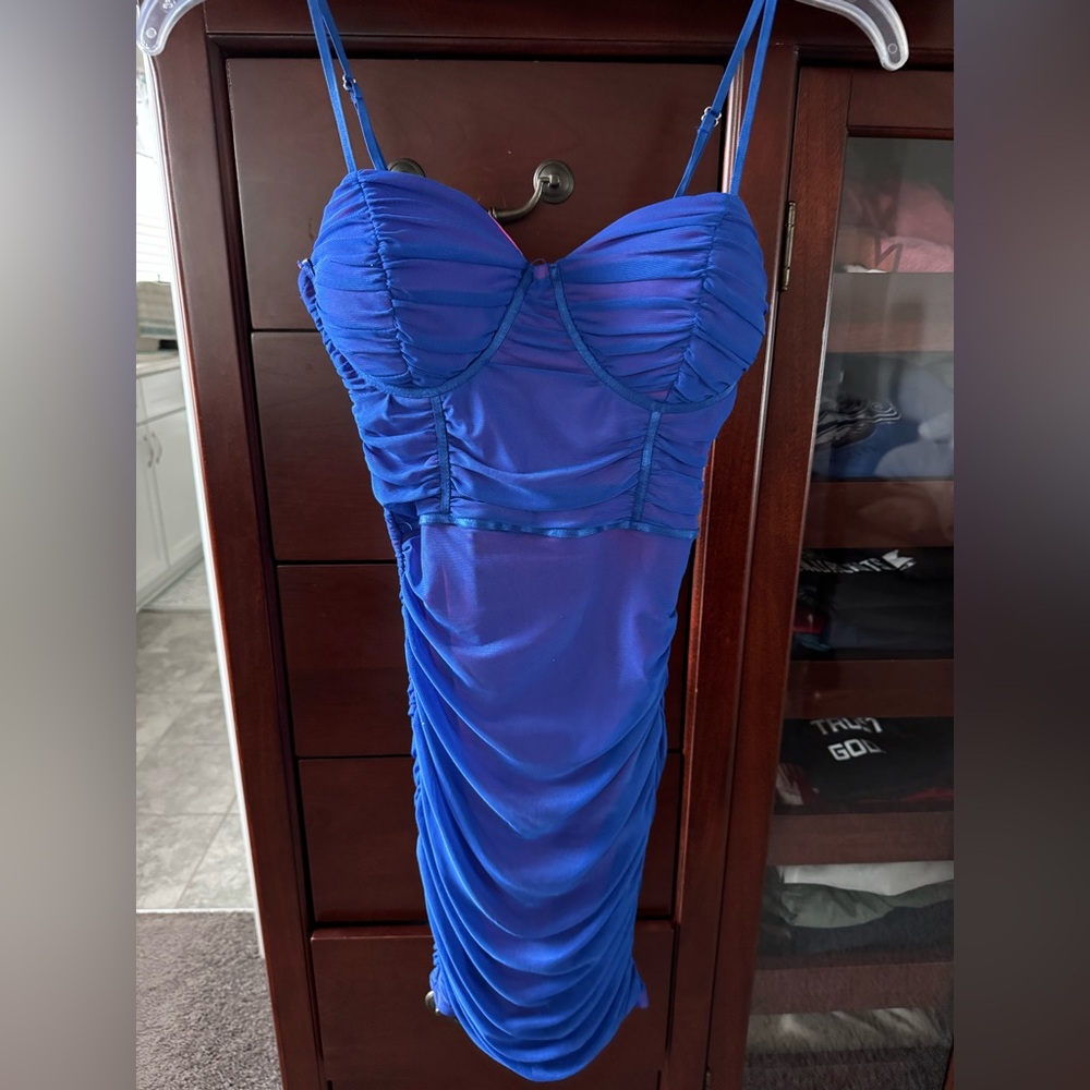 Homecoming Colbalt Blue Dress